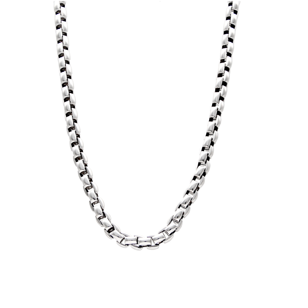 Collana oro bianco Fope