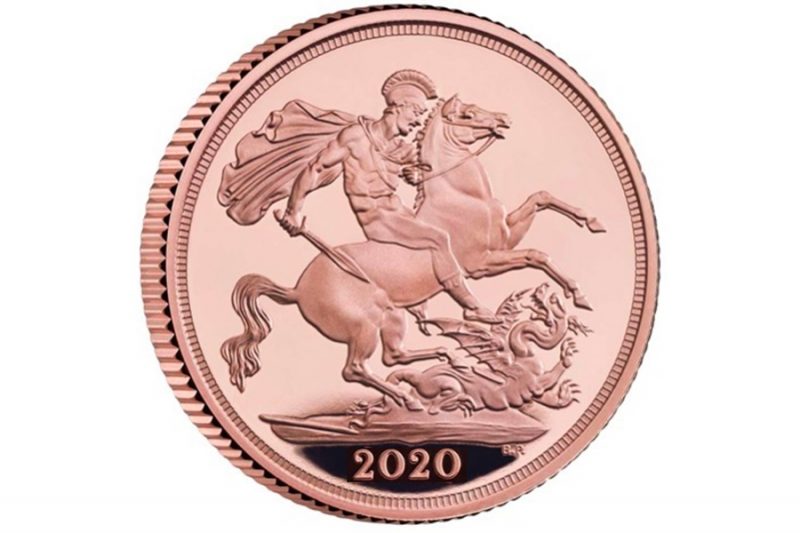 1/2 Sterlina d'Oro 2020 Fior di Conio 1/2 Sterlina d'Oro 2020 Fior di Conio