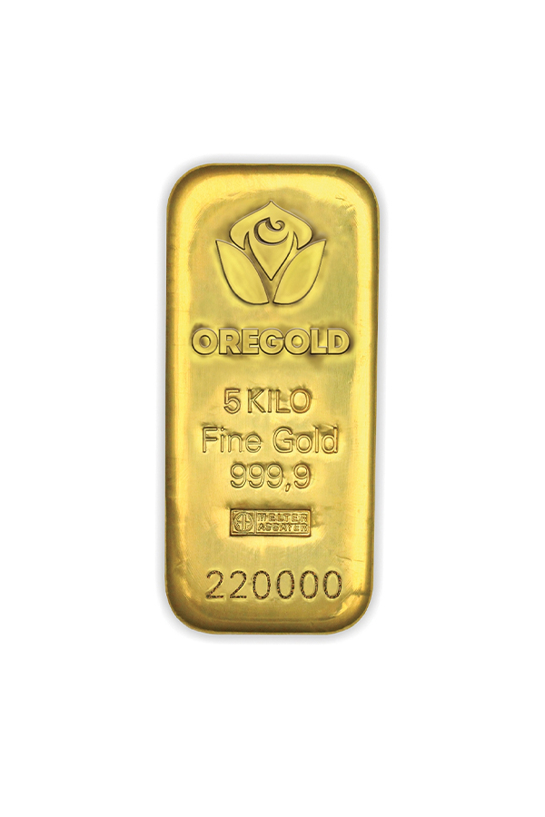 Gold bar 5000 gr. ARGOR HERAEUS Gold bar 5000 gr. ARGOR HERAEUS