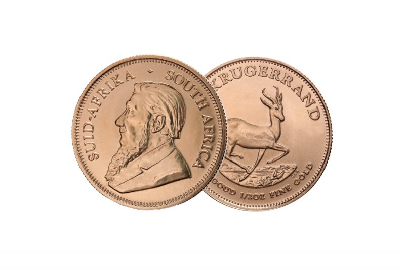 Mixed year Coin – Krugerrand  South Africa 1/2 ounce