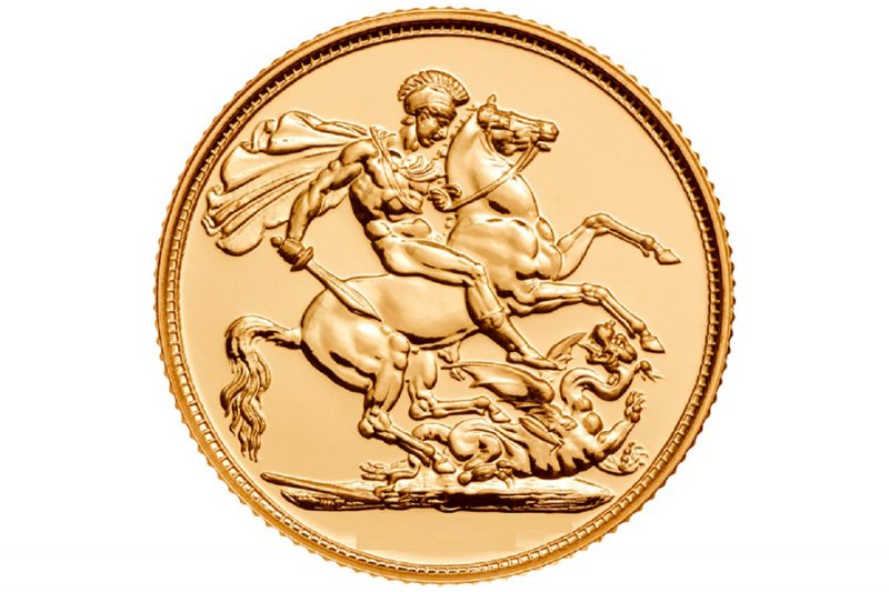 1/2 Libra Esterlina de oro clásica 1/2 Libra Esterlina de oro clásica
