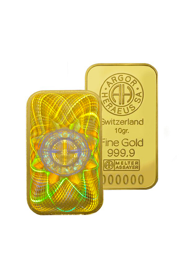 Gold bar 10 gr. ARGOR KINEBAR®