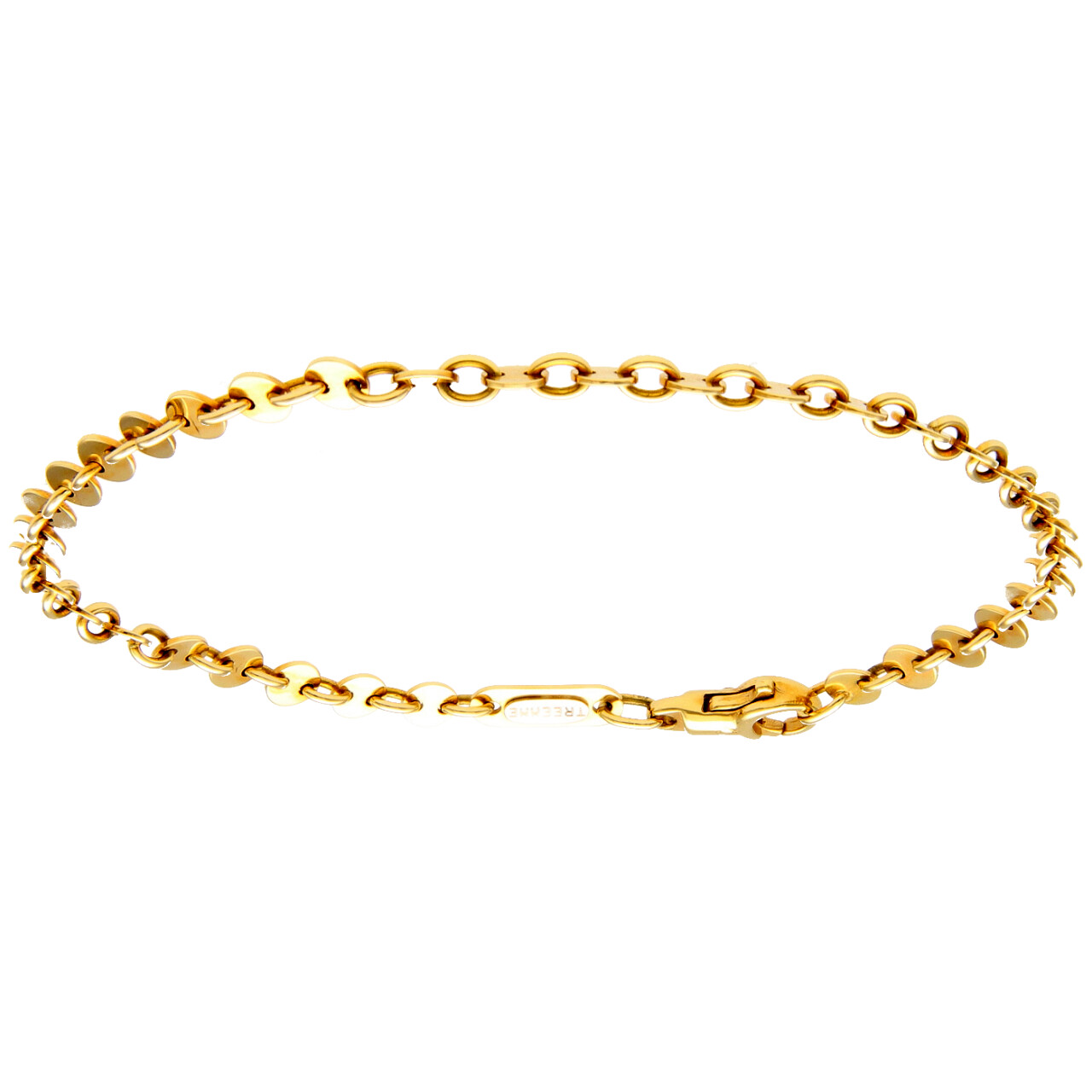 Treemme Gelbgold armband 22 cm