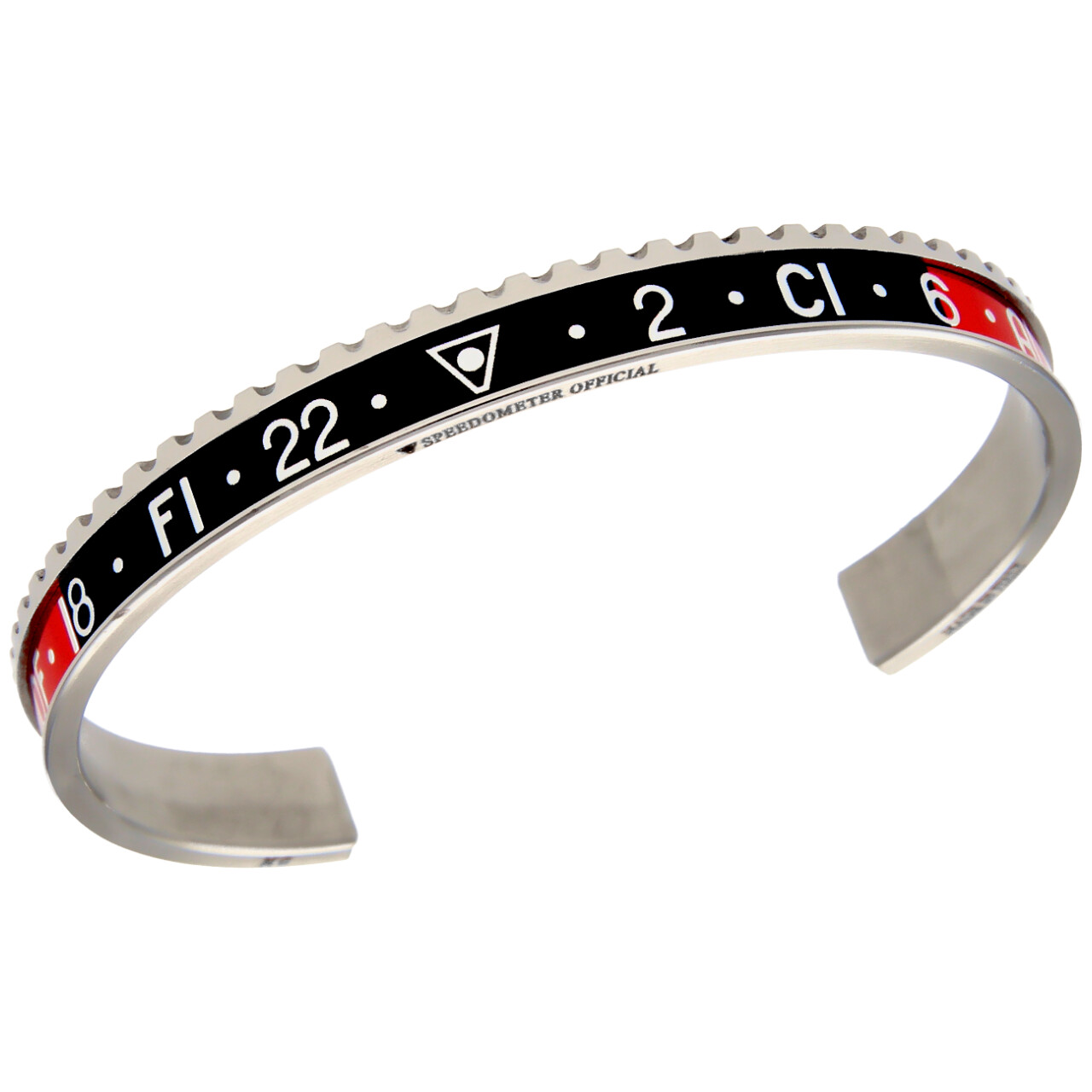 Steel ghiera dualtime red-black