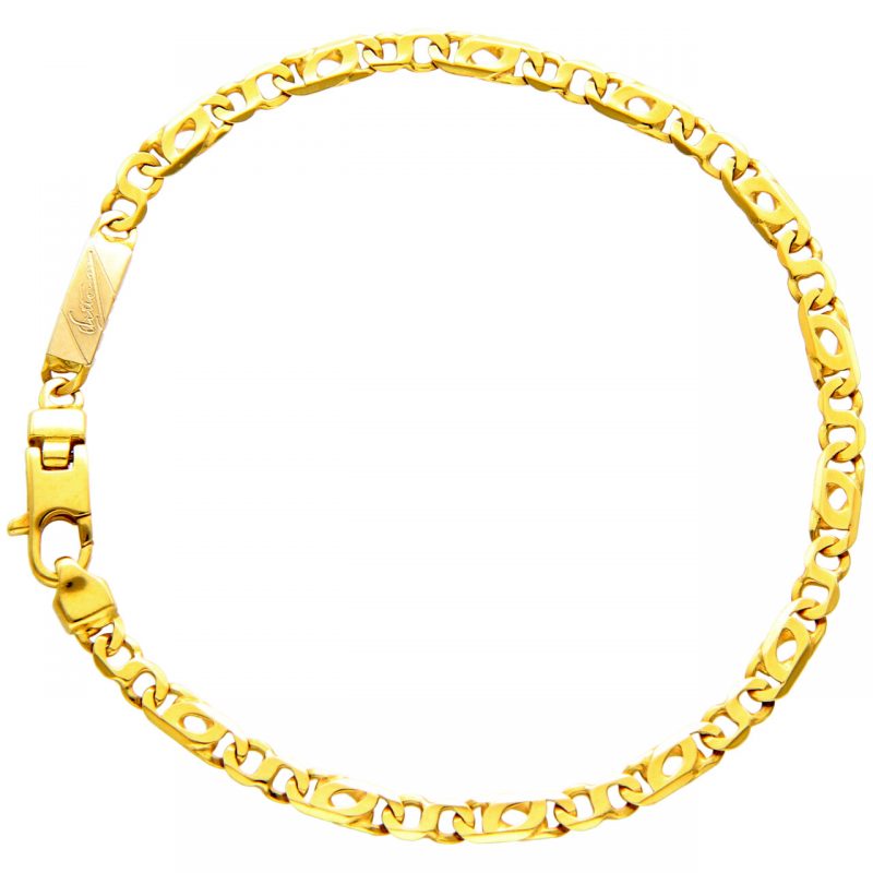 Vittorini bracelet yellow and white gold