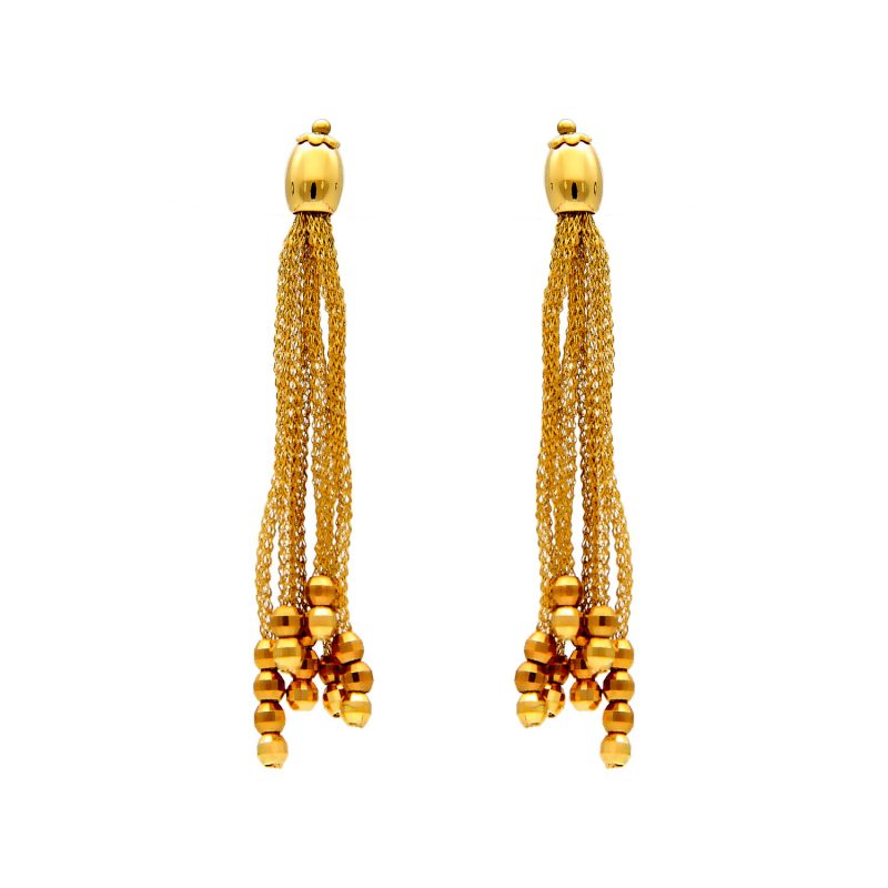 Earrings yellow gold