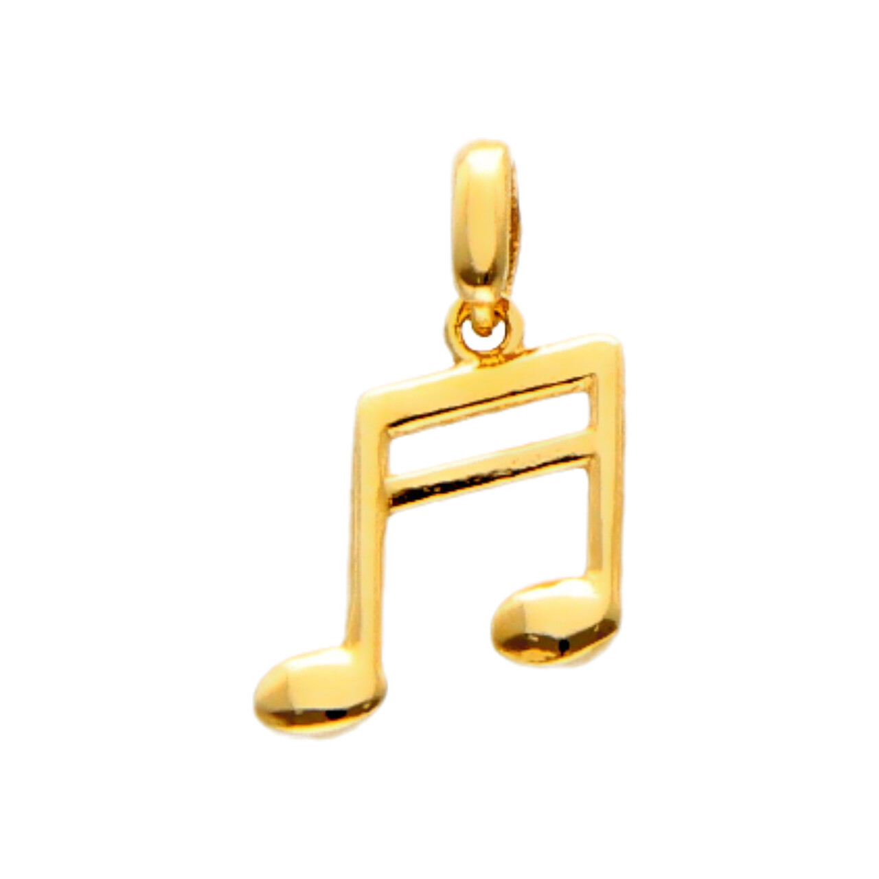 Ciondolo Nota musicale oro giallo