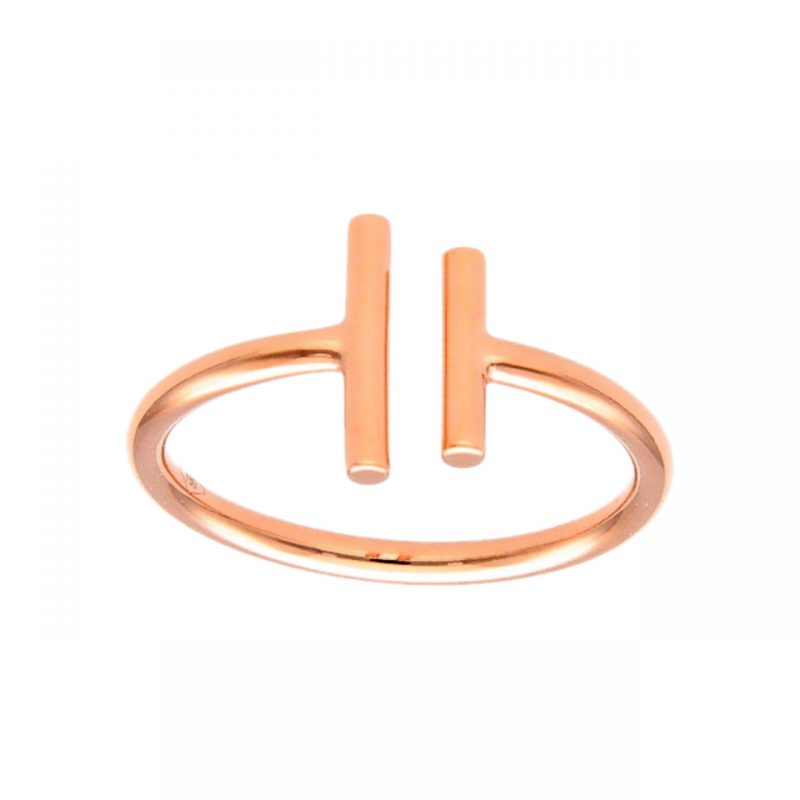 Lineal Roségold Ring