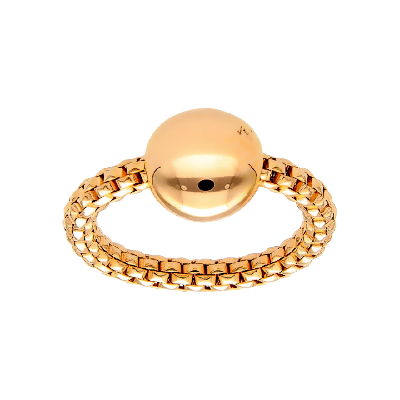 Elastic Ring one size rose gold