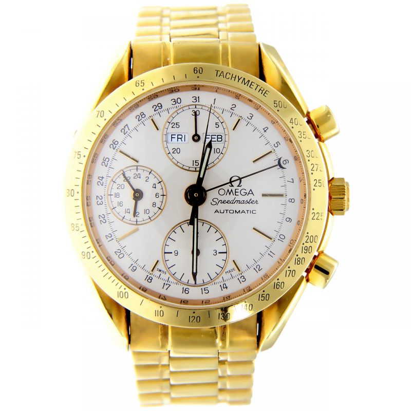 omega speedmaster triple date