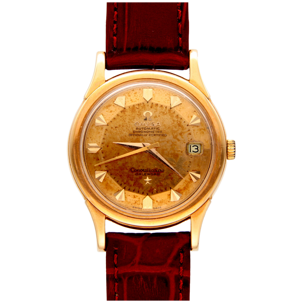 Omega Constellation Calendar deluxe pie-pan