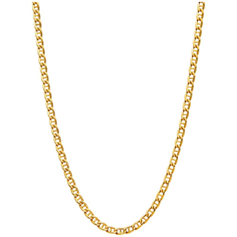 Halskette aus Gelbgold 51 cm