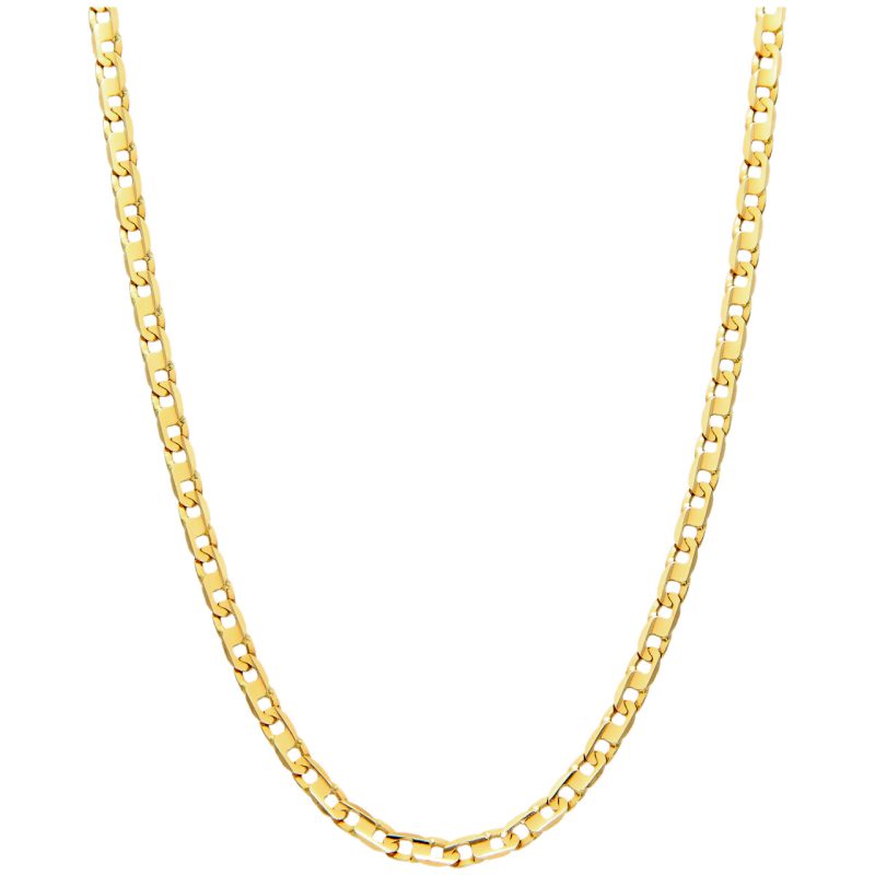 Halskette aus Gelbgold 50 cm