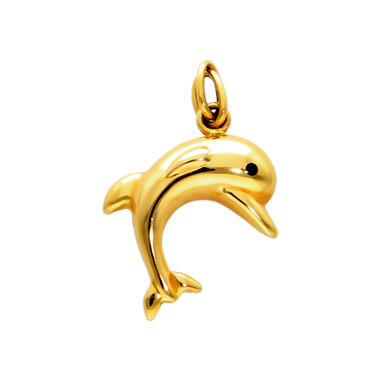 Ciondolo delfino oro giallo