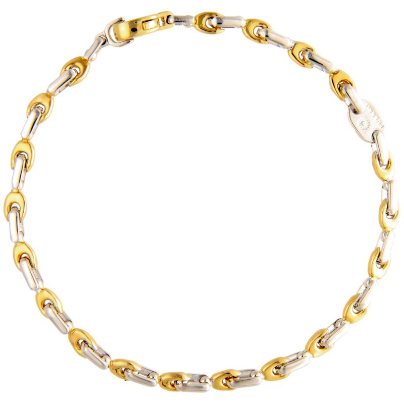 Fulkro bracelet yellow and white gold