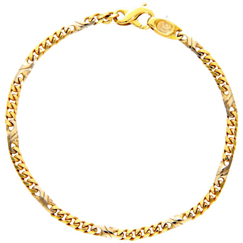 Karisma bracelet white and yellow gold