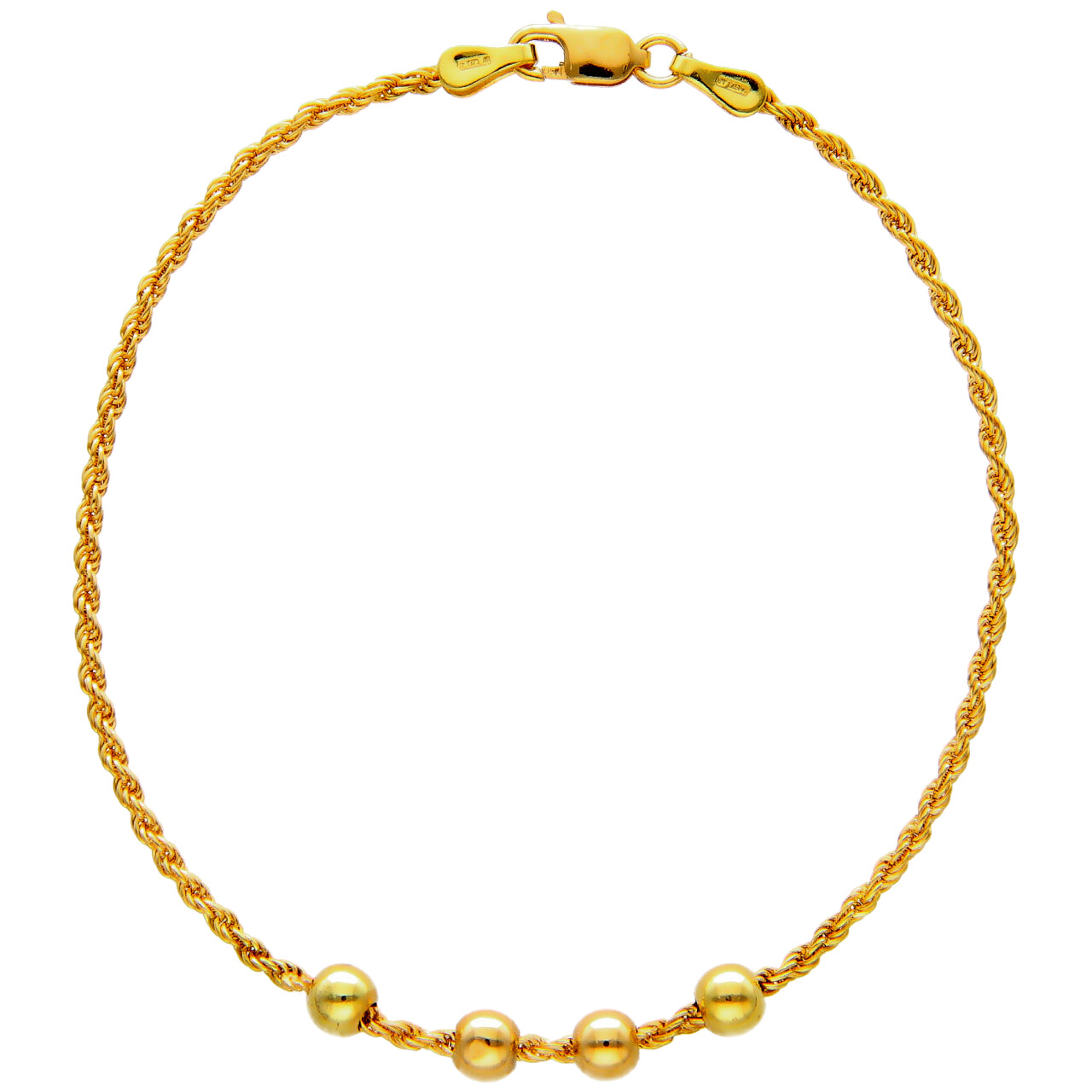 Tourchon-Gelbgold Armband