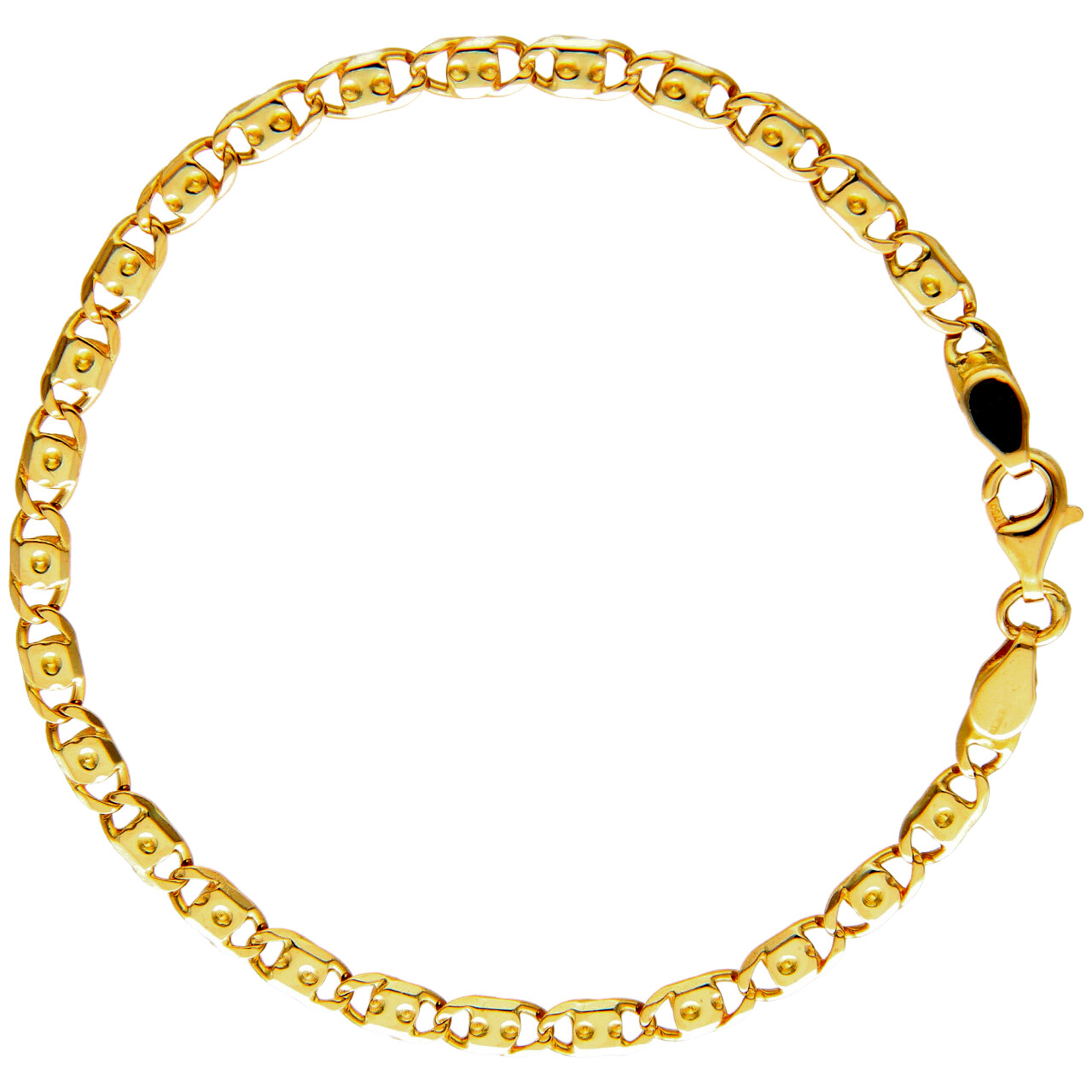 Modern bracelet yellow gold