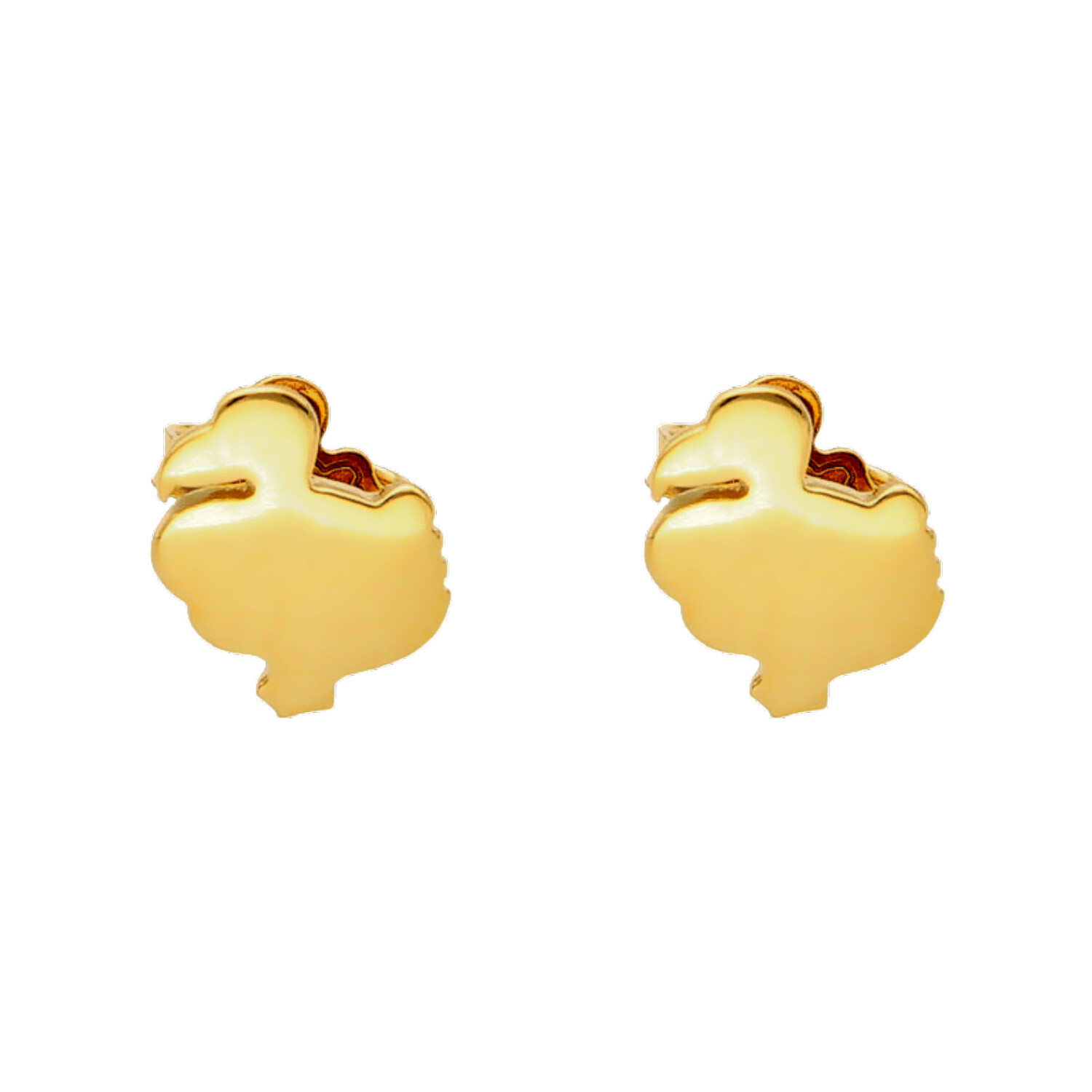 DoDo earrings yellow gold