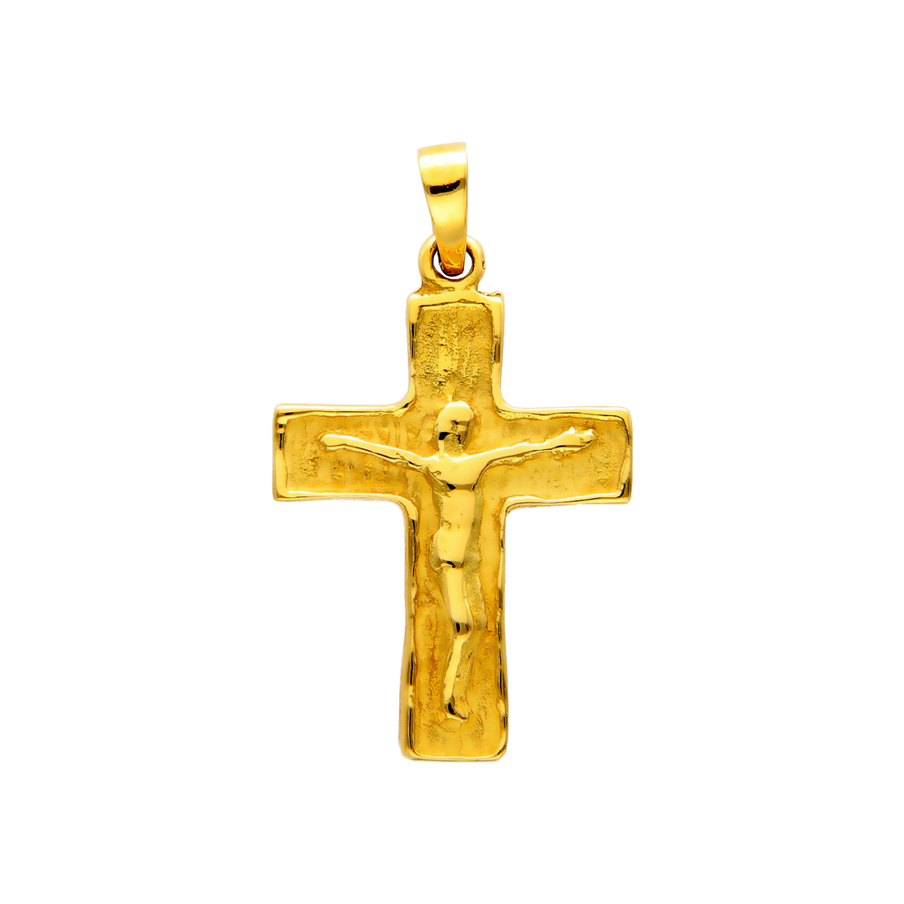 Colgante cruz de oro amarillo