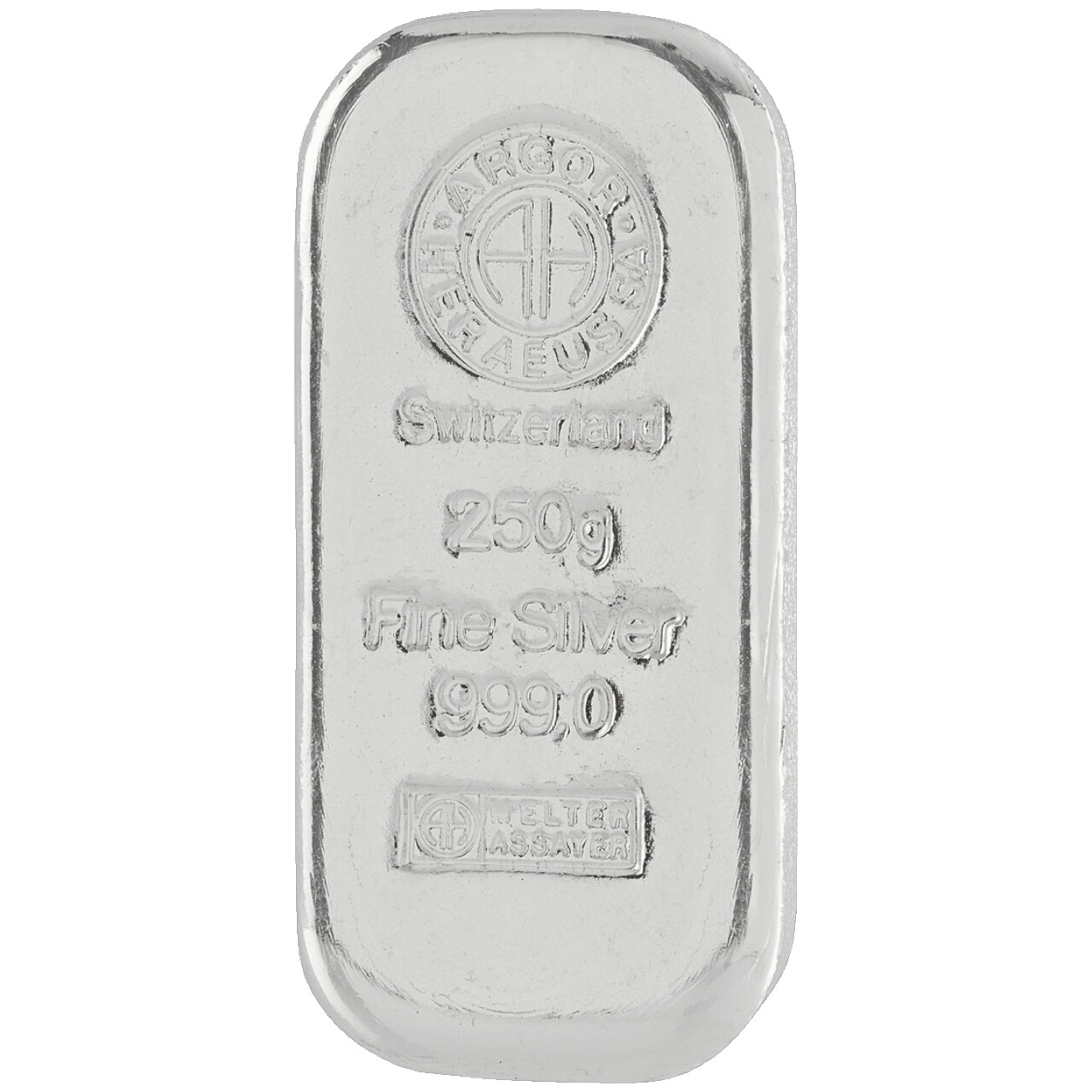 Silver bar 250 gr. ARGOR