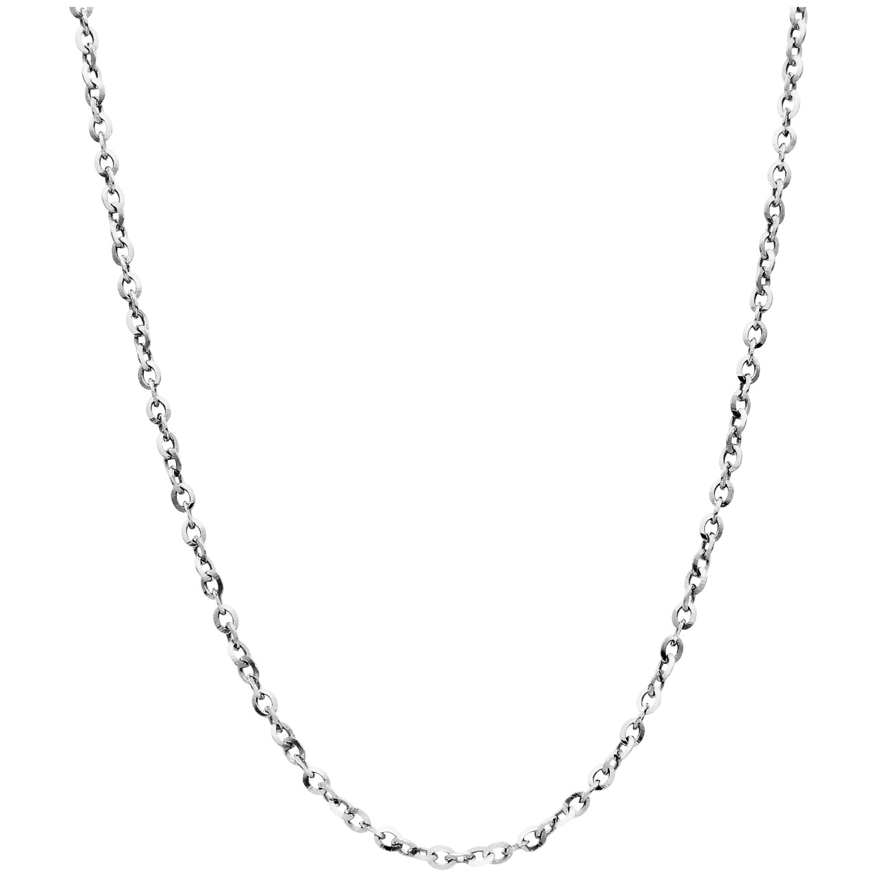 Groumette white gold necklace