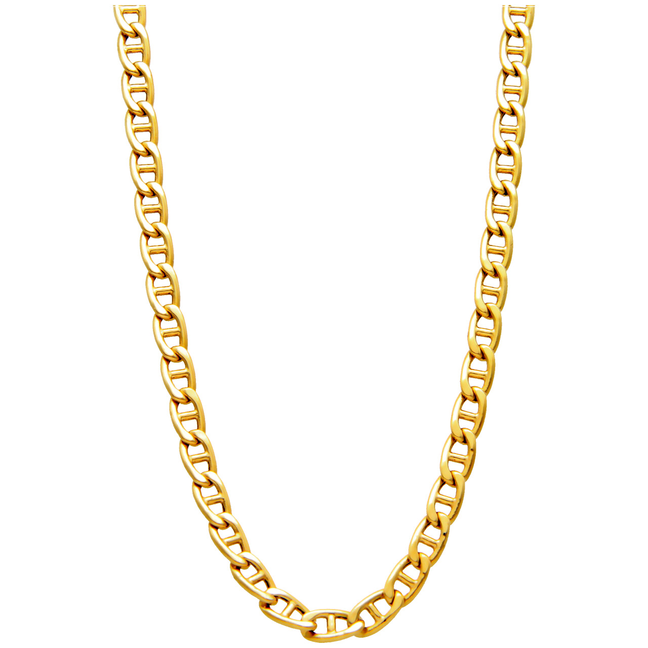 Yellow Gold Traversino Necklace