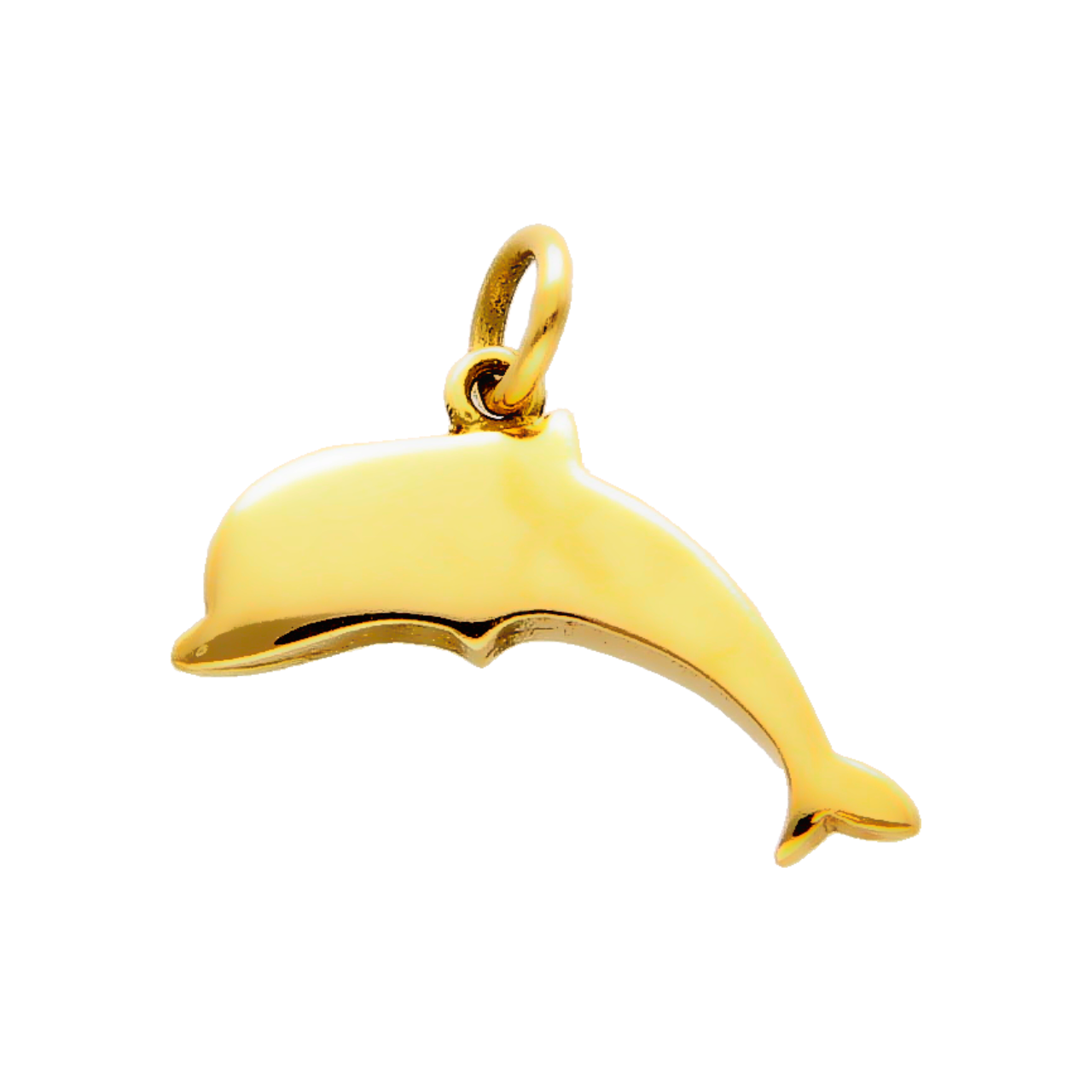 DoDo Dolphin Yellow Gold Pendant