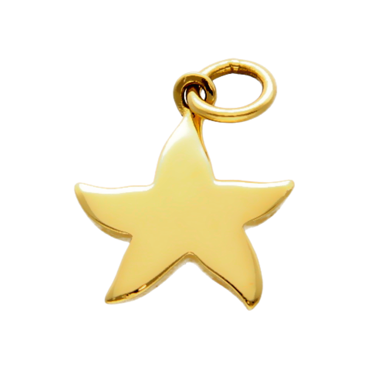 DoDo Starfish Yellow Gold Pendant