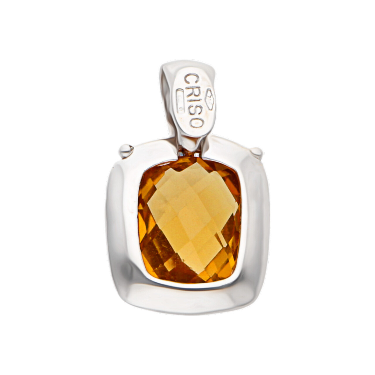 Ciondolo in oro bianco con quarzo citrino_3