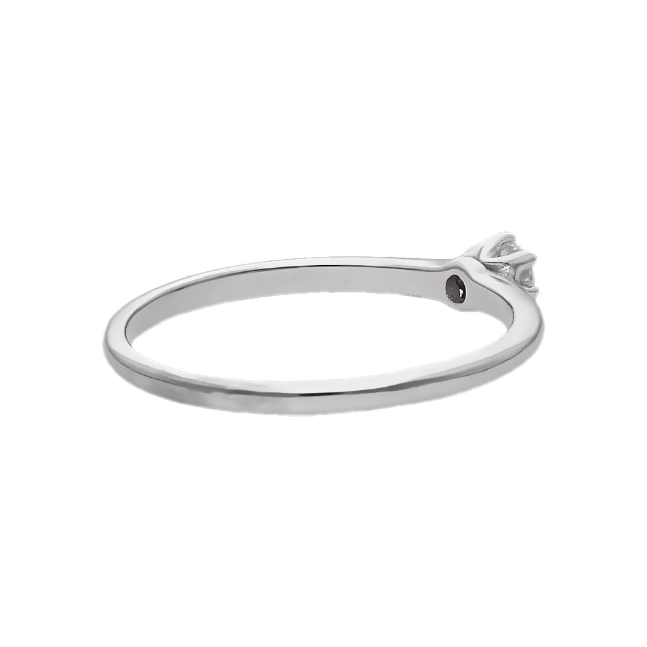 Solitario in oro bianco con diamante 0.13 ct_3