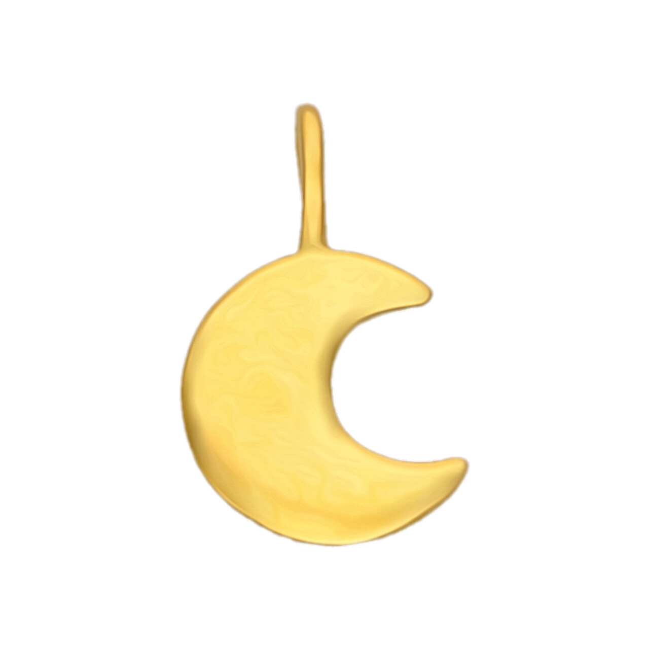 Ciondolo luna oro giallo_1