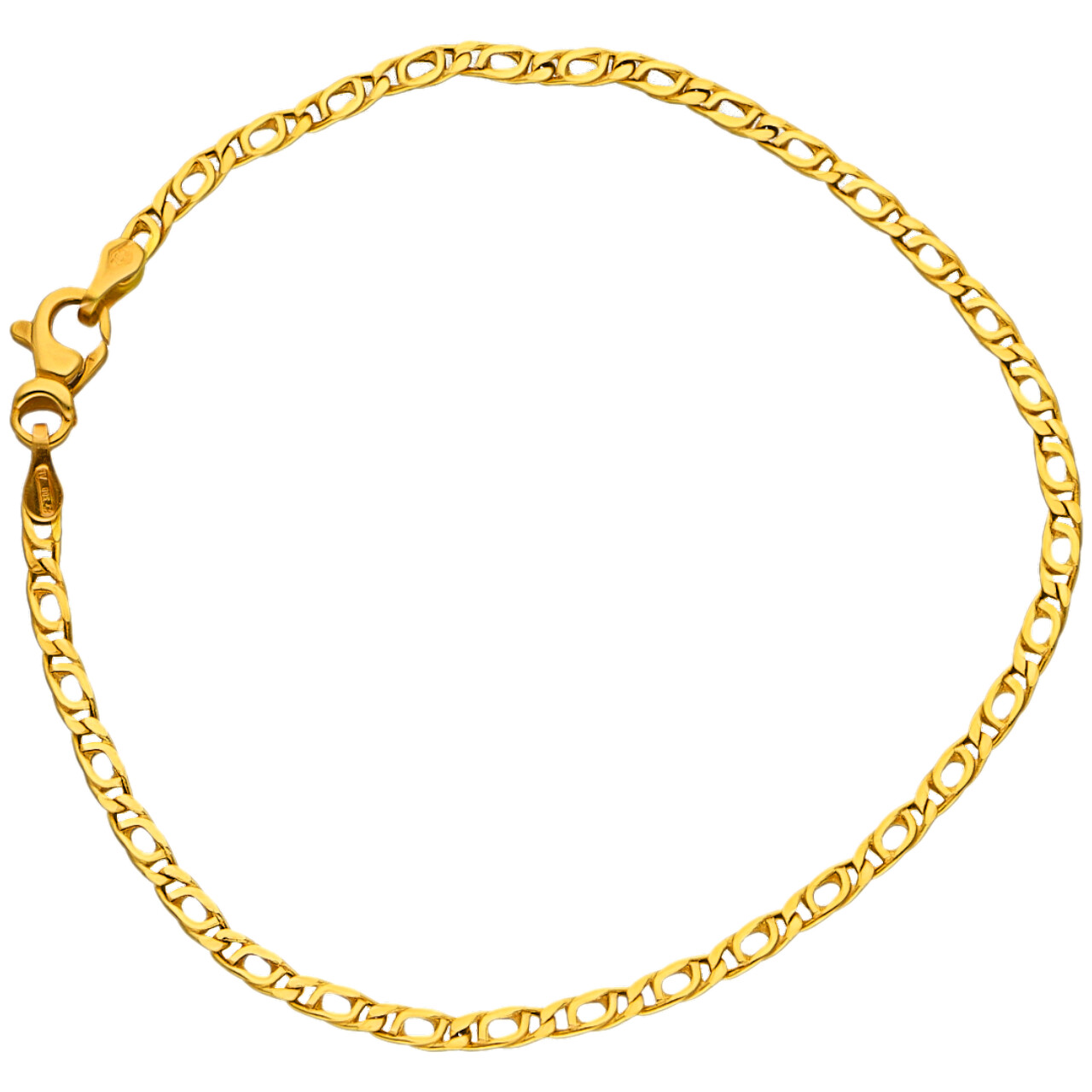 Bracciale oro giallo maglia singapore_1