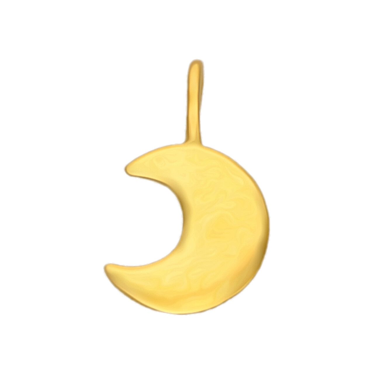 Ciondolo luna oro giallo_2