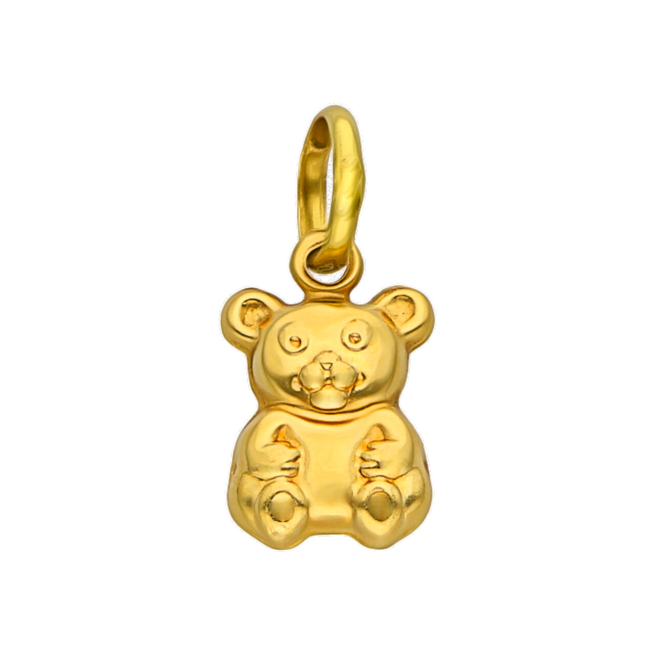 Ciondolo orsetto oro giallo_3