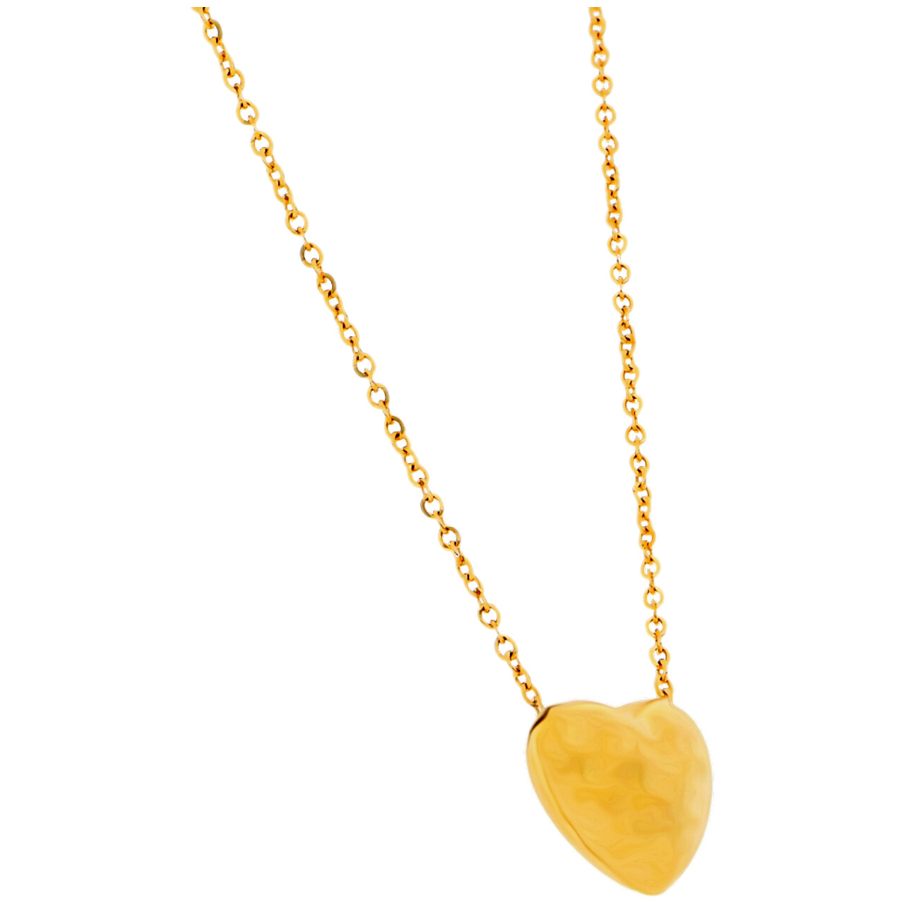 Collana oro giallo con cuore_2