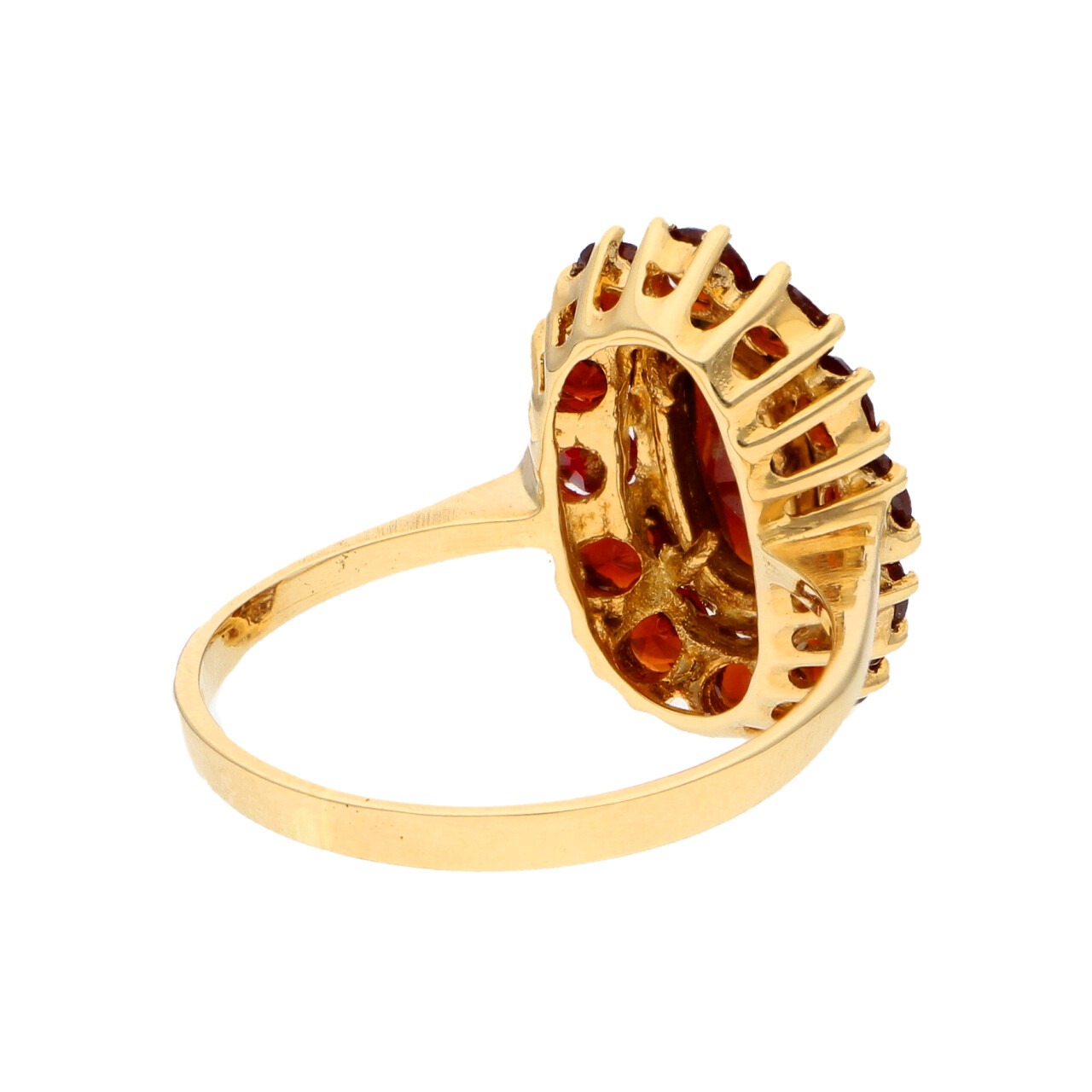 Anello oro giallo con granati_3