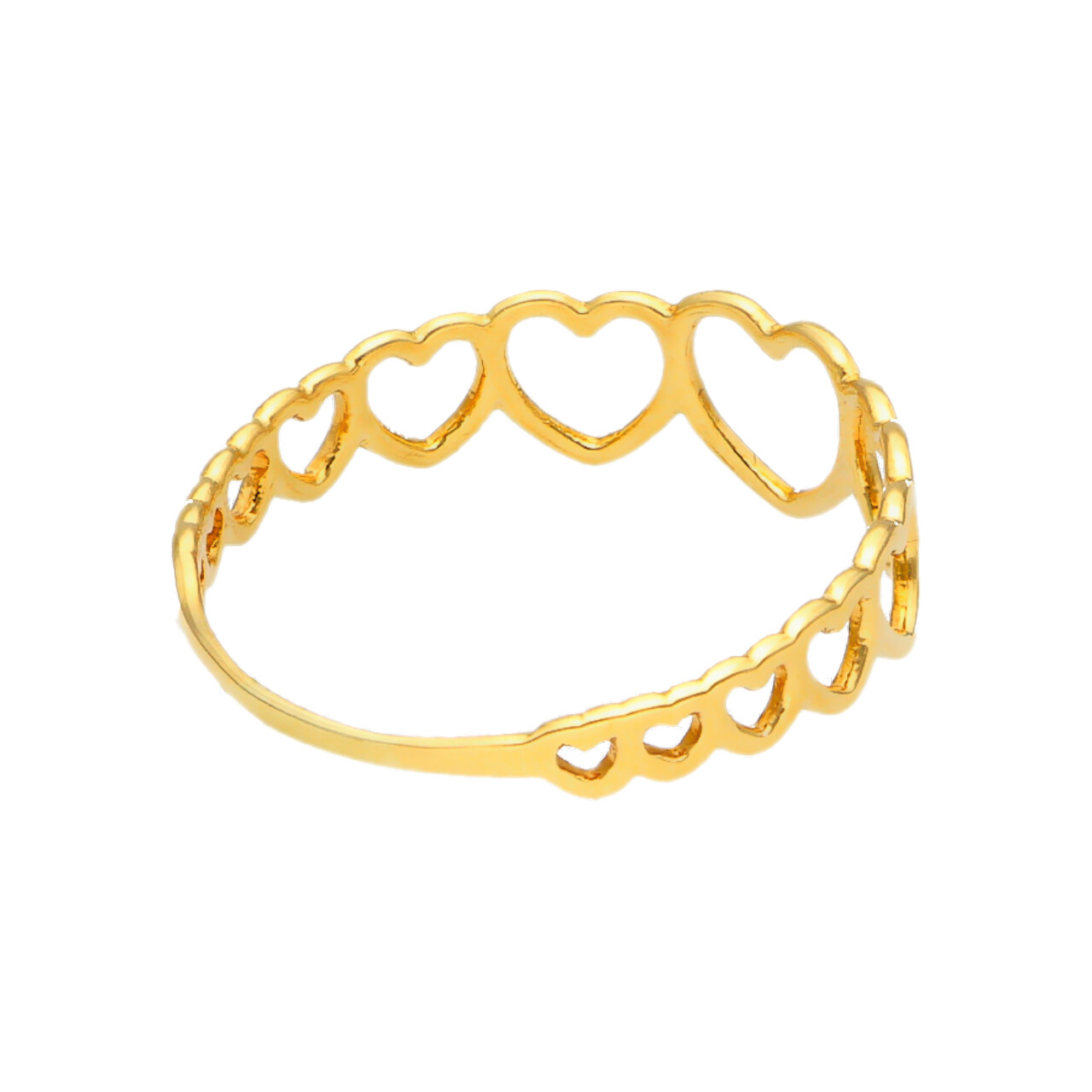 Anello oro giallo cuori_3