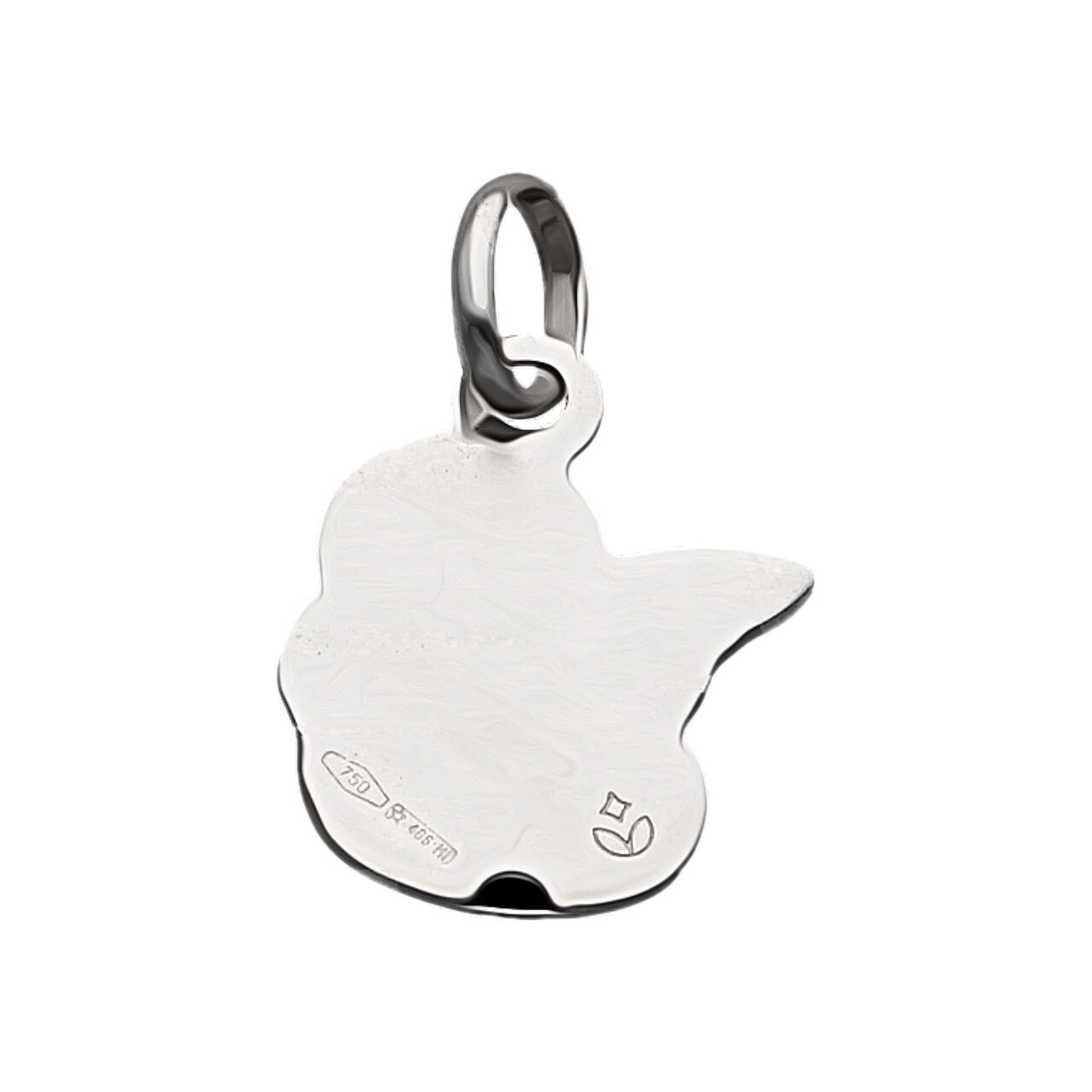 Ciondolo angioletto oro bianco_3