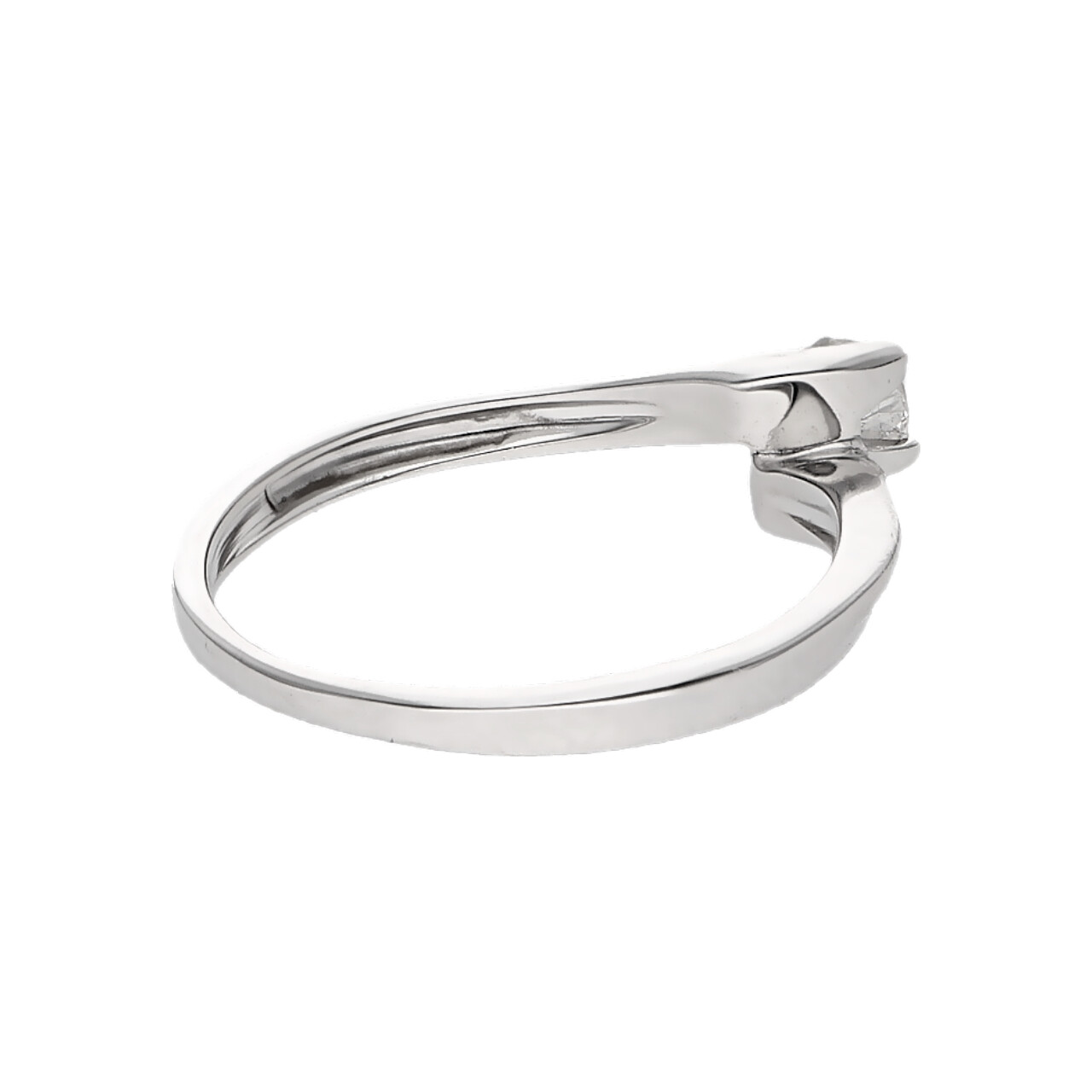 Solitario oro bianco con diamante 0,15 ct._3