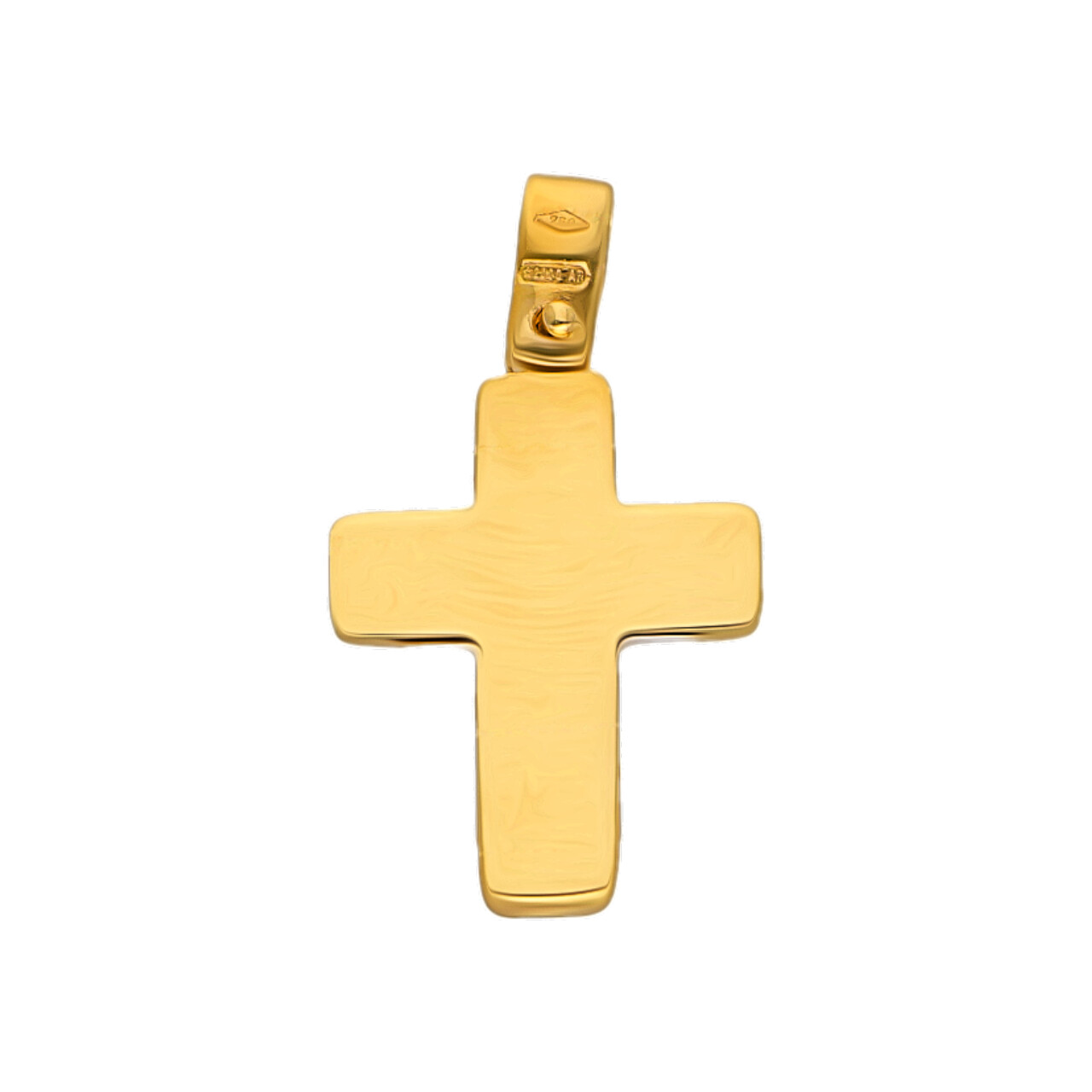 Ciondolo croce due ori_3