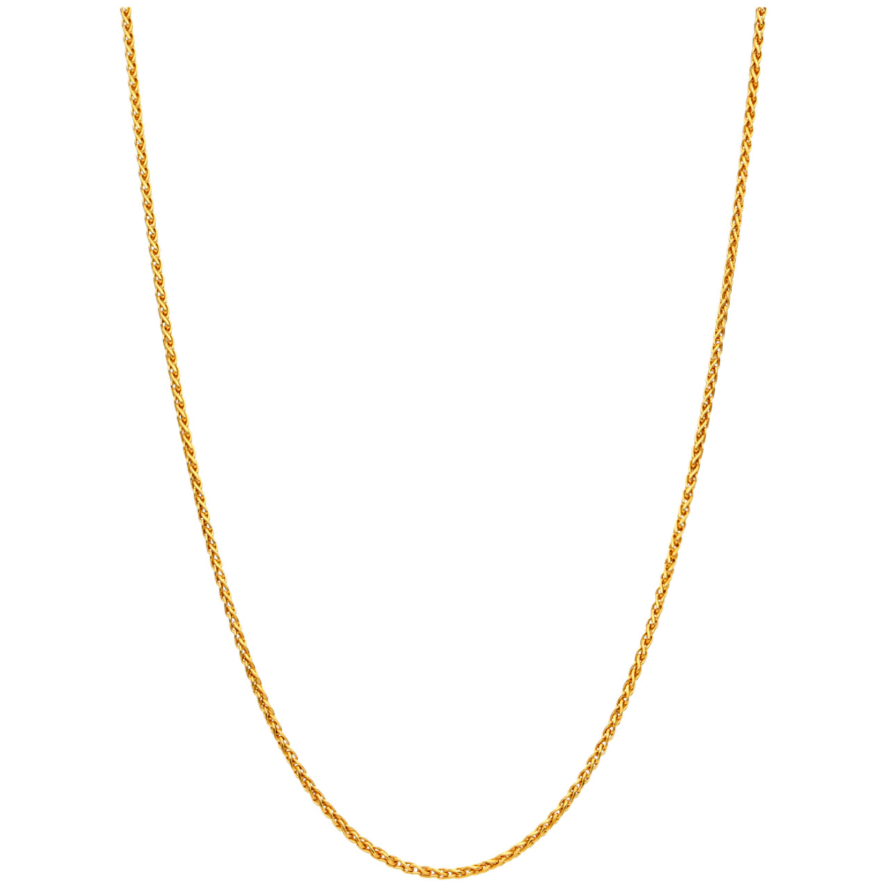 Collana oro giallo spiga_1