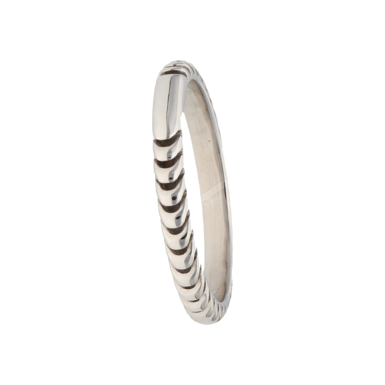 Anello uomo damiani oro bianco_3