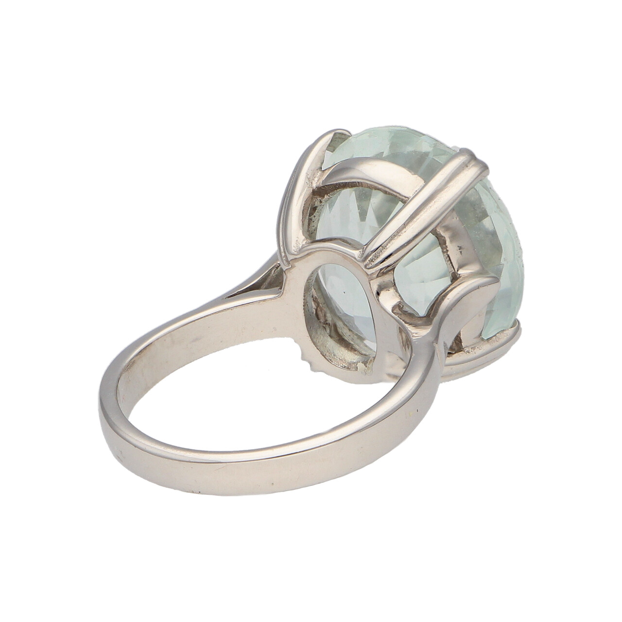 Anello in oro bianco con acquamarina_4