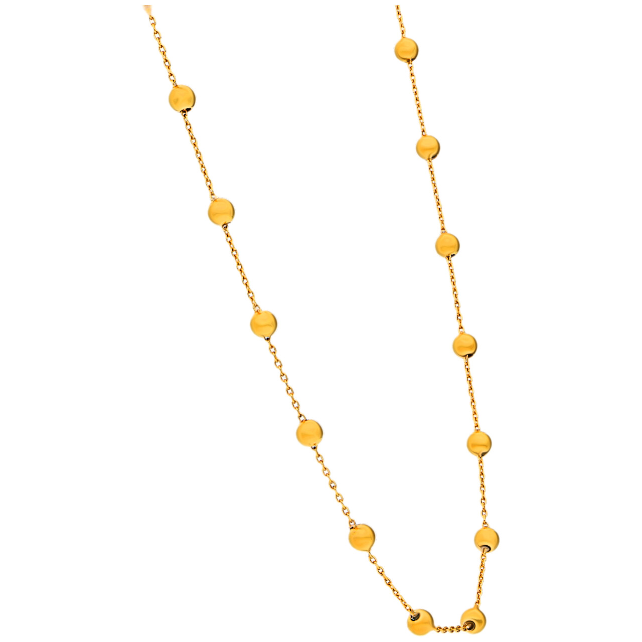 Collana in oro con palline_4