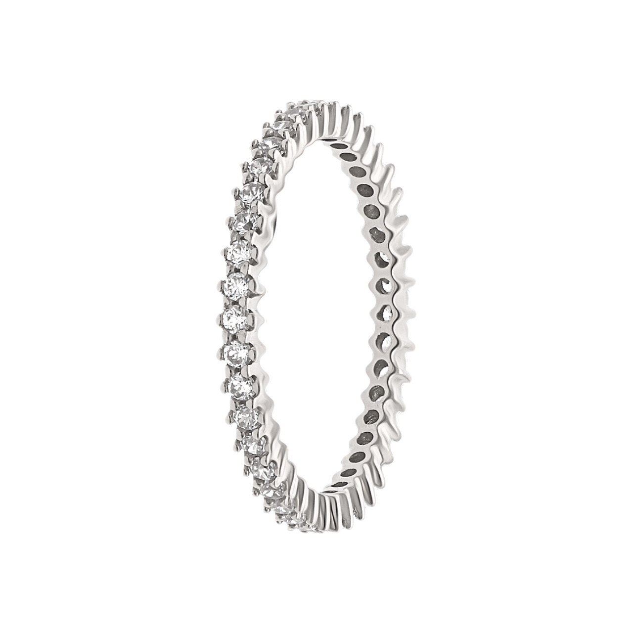 Anello eternity oro bianco_2