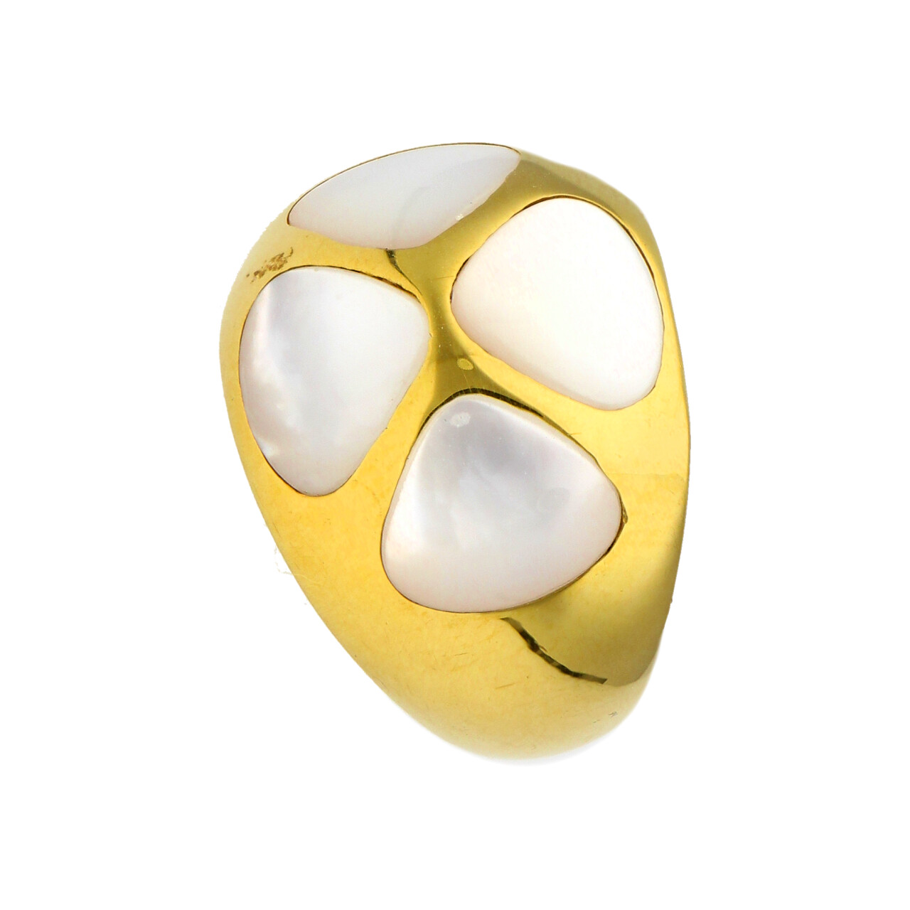 Anello oro giallo con madreperla_2