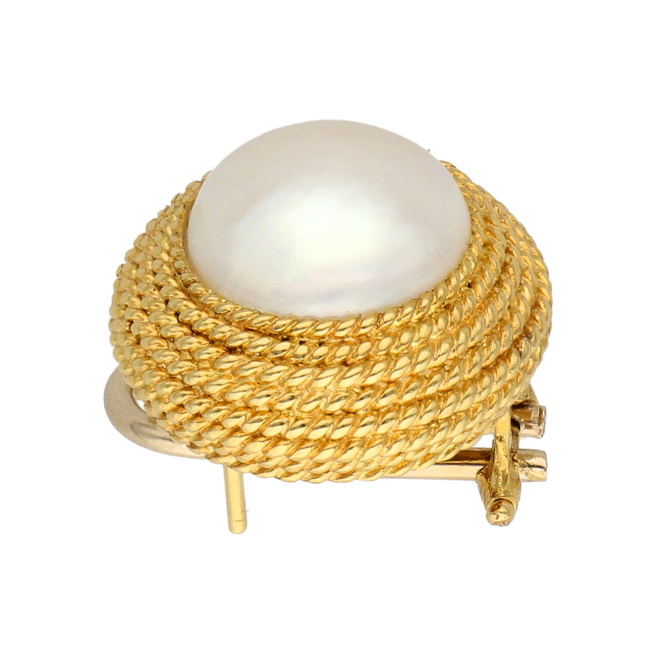 Orecchini oro giallo con perle_4