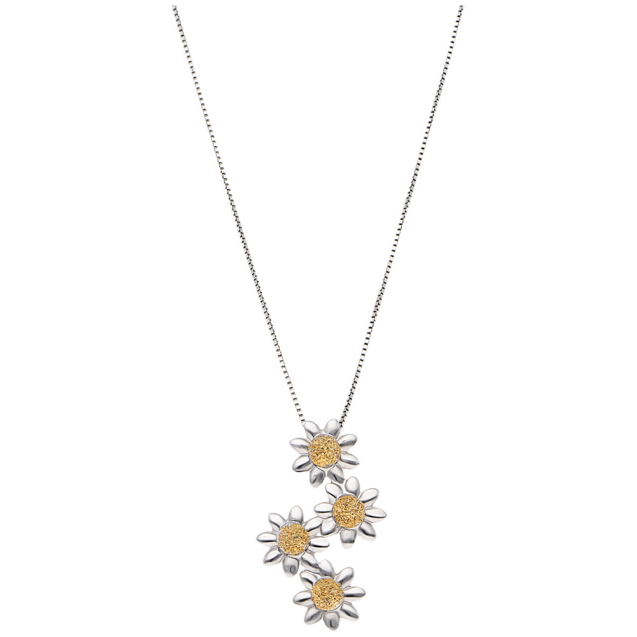 Collana margherite due ori_1