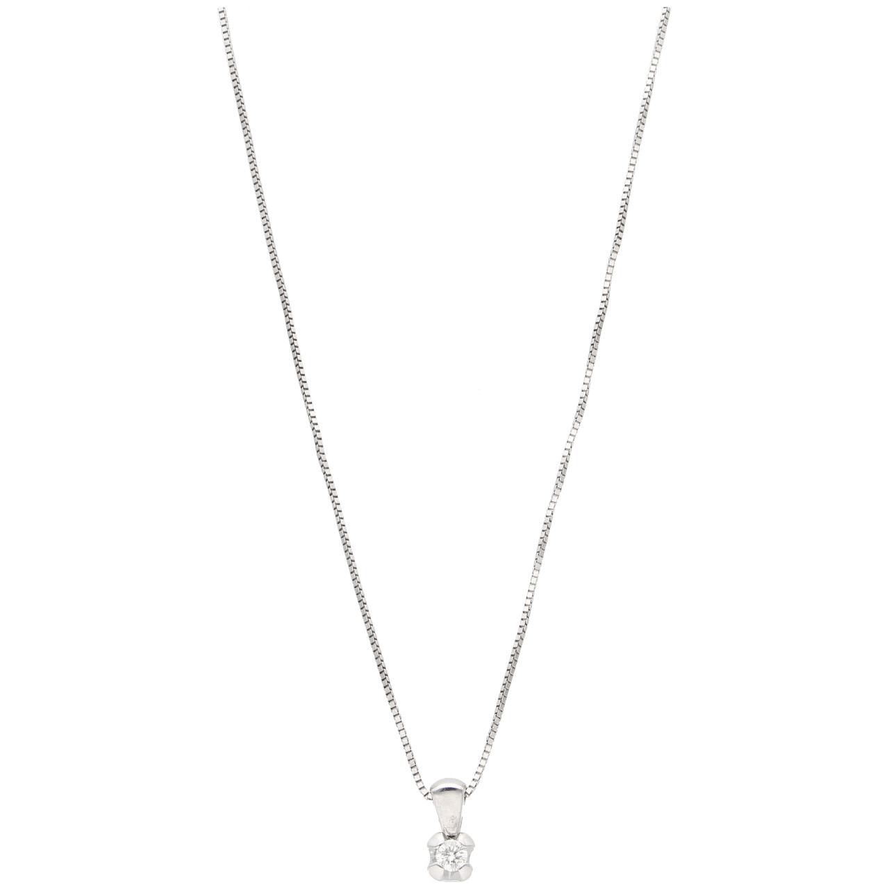 Collana salvini oro bianco con diamanti_1